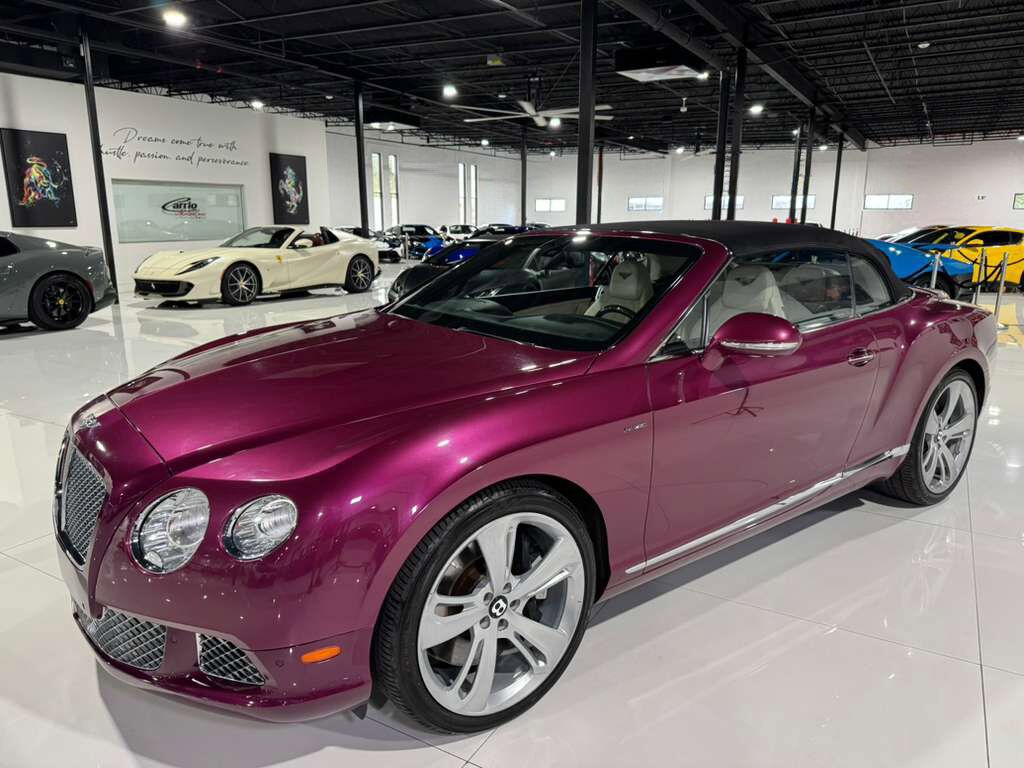 2014 Bentley Continental GT Speed Magenta Metallic paint, Mulliner Driving Specification AND MUCH MORE!! Fort Lauderdale FL