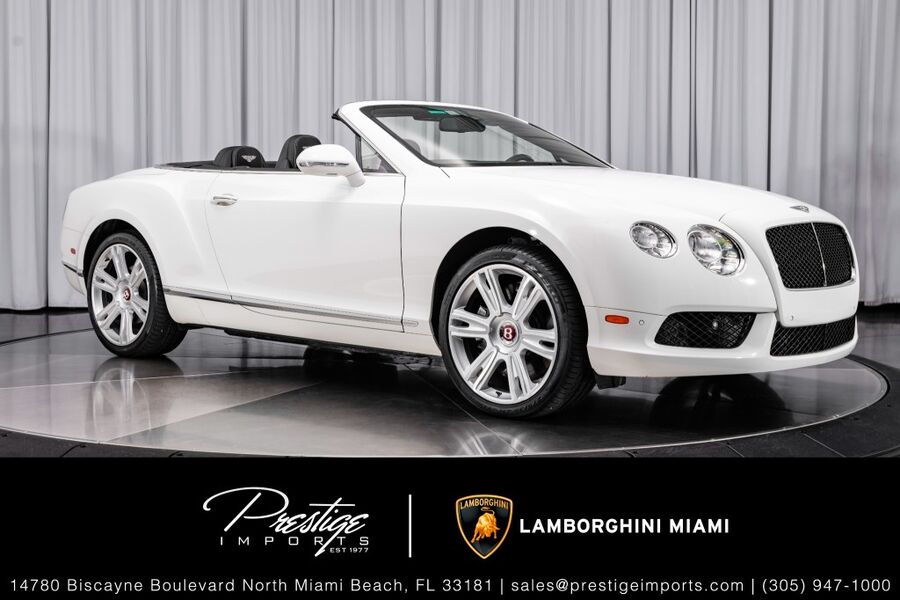 2014 Bentley Continental GT V8 North Miami FL 2014 Bentley Continental GT V8 North Miami FL