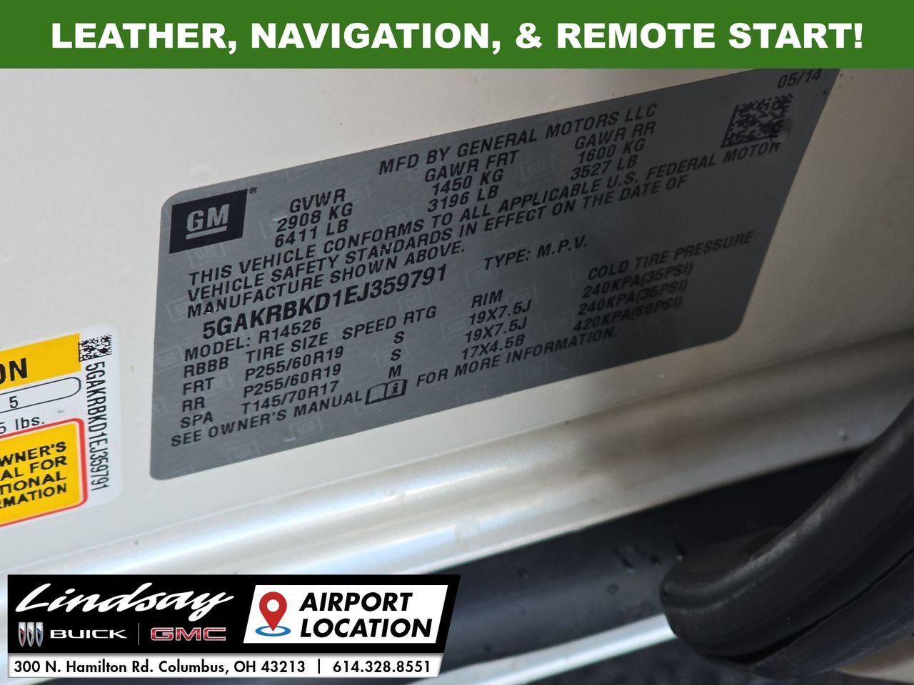 2014 Buick Enclave Leather Group Columbus OH