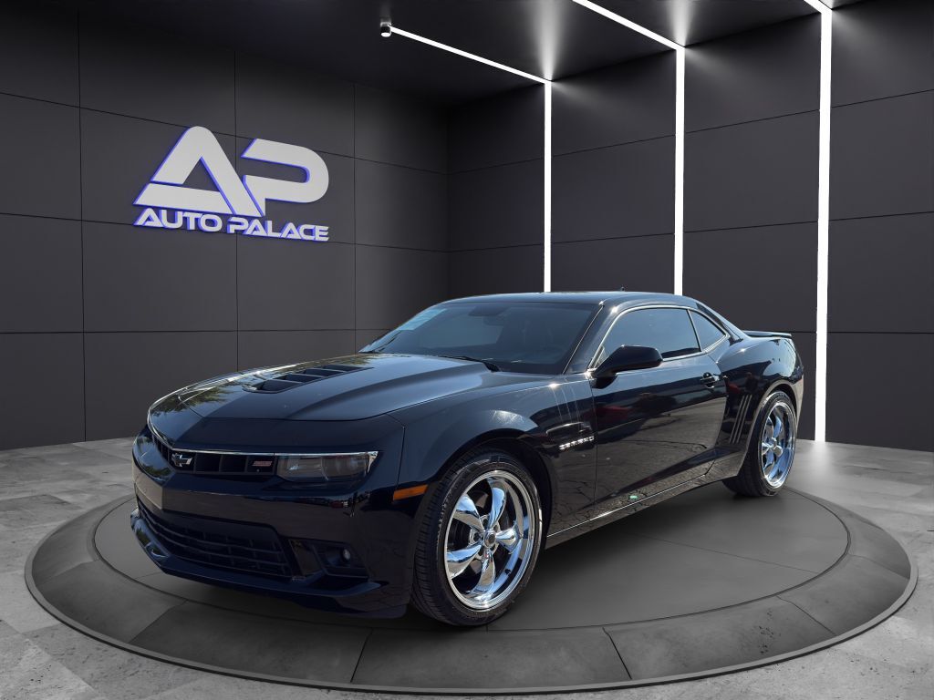 Coupe 2014 CHEVROLET CAMARO BLACK 6.2L 8 Cyl Rear Wheel Drive 2SS 500HP FULLY BUILT
