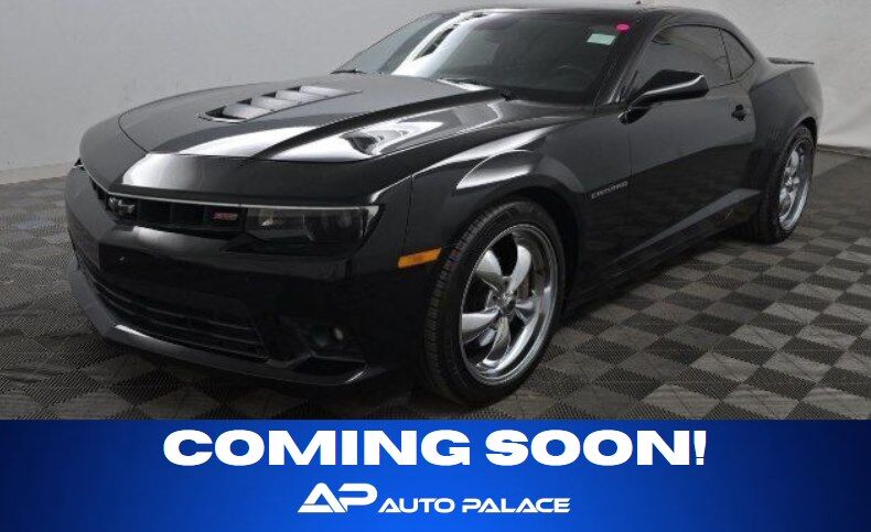 Coupe 2014 CHEVROLET CAMARO BLACK 6.2L 8 Cyl Rear Wheel Drive 2SS