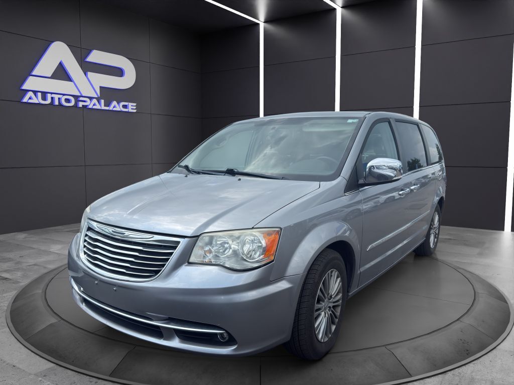 Van 2014 CHRYSLER TOWN & COUNTRY SILVER 3.6L 6 Cyl Front Wheel Drive TOURING L
