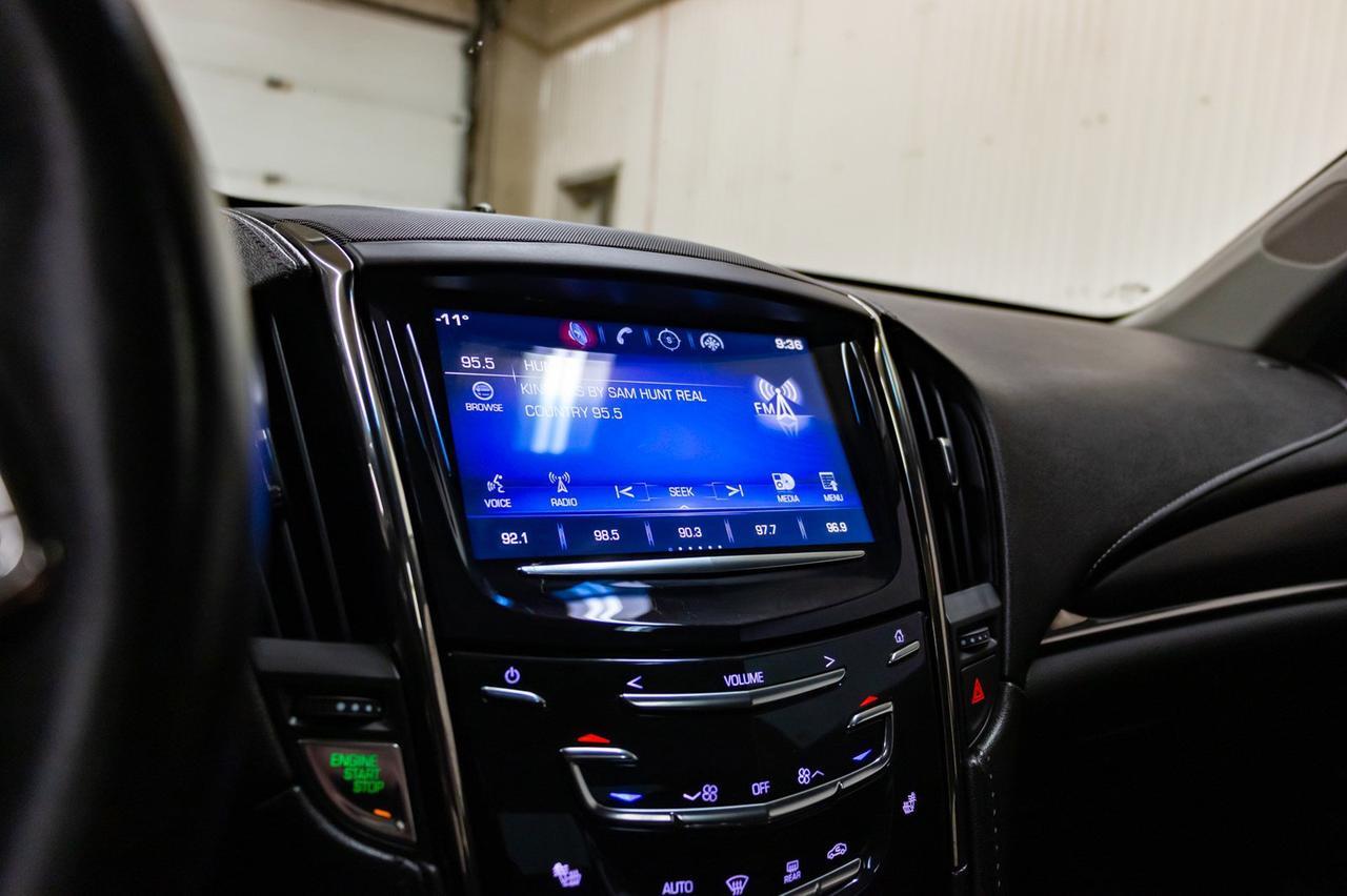 2014 Cadillac ATS AWD Turbo Leather Roof BCam Red Deer AB