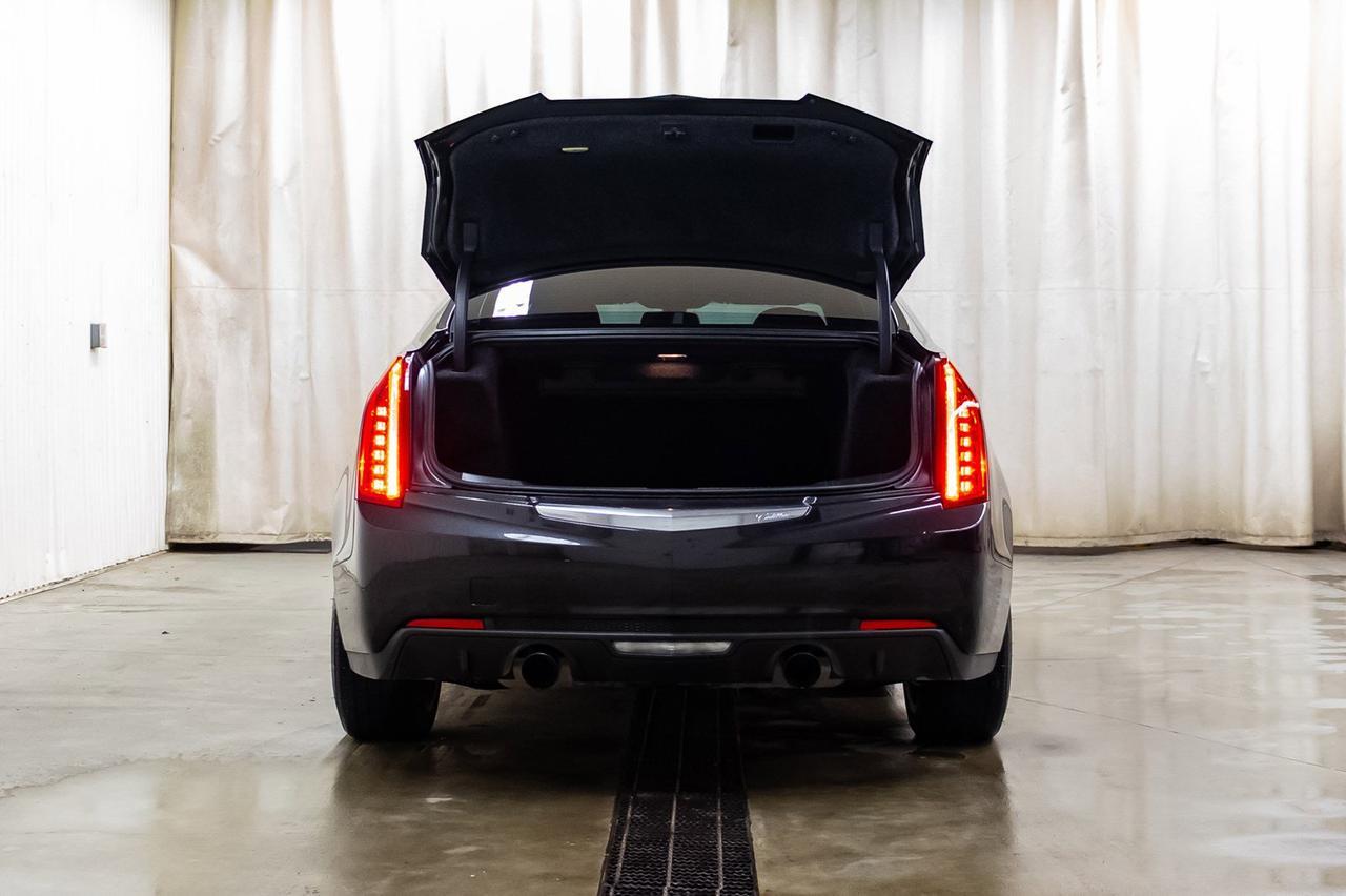 2014 Cadillac ATS AWD Turbo Leather Roof BCam Red Deer AB