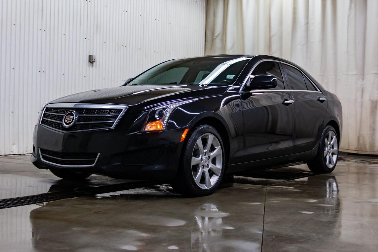 2014 Cadillac ATS AWD Turbo Leather Roof BCam Red Deer AB
