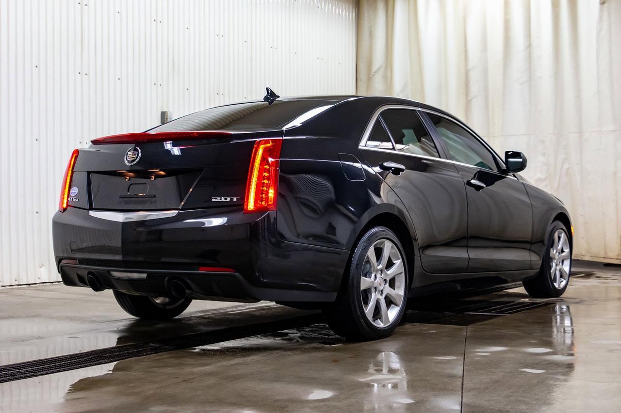 2014 Cadillac ATS AWD Turbo Leather Roof BCam Red Deer AB