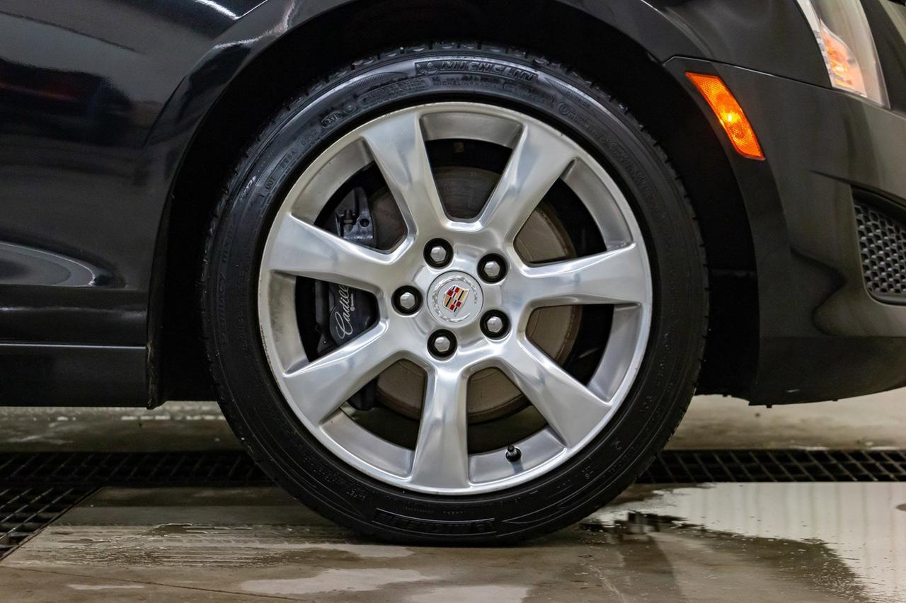 2014 Cadillac ATS AWD Turbo Leather Roof BCam Red Deer AB