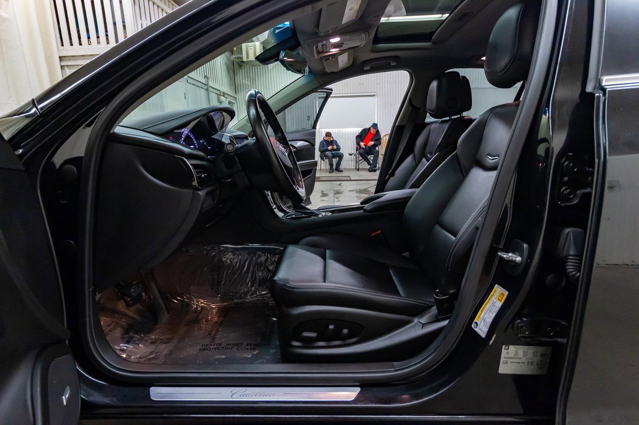 2014 Cadillac ATS AWD Turbo Leather Roof BCam Red Deer AB