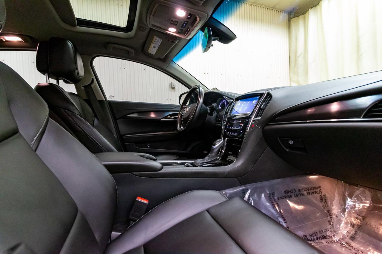 2014 Cadillac ATS AWD Turbo Leather Roof BCam Red Deer AB