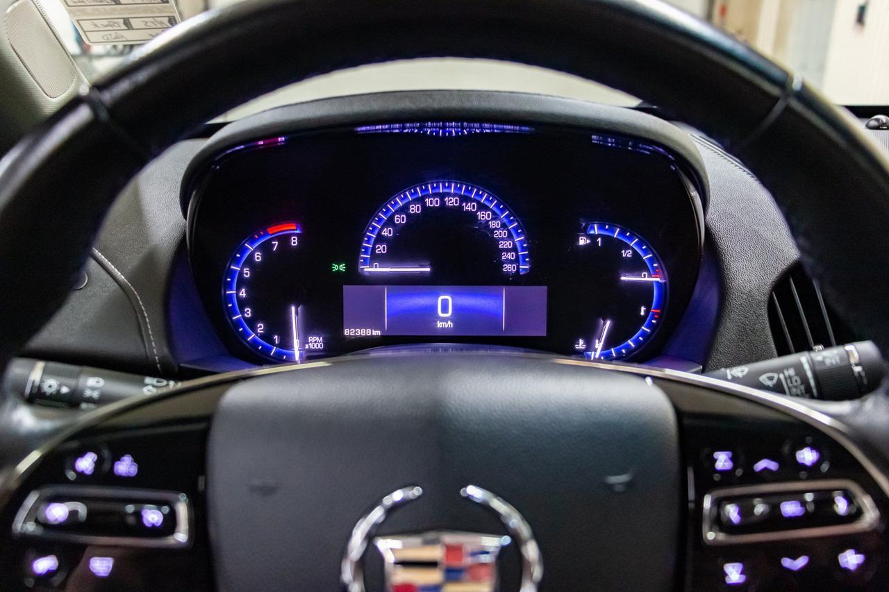 2014 Cadillac ATS AWD Turbo Leather Roof BCam Red Deer AB