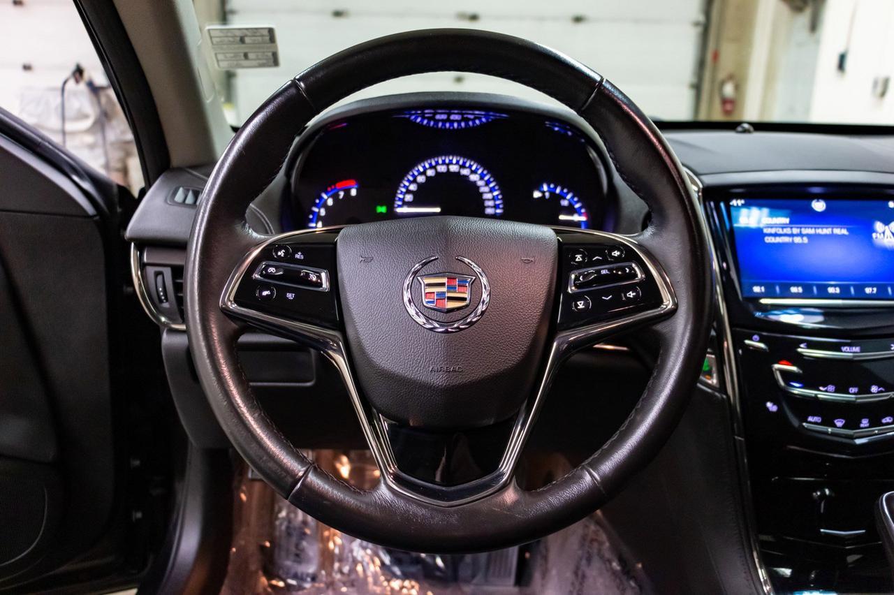 2014 Cadillac ATS AWD Turbo Leather Roof BCam Red Deer AB