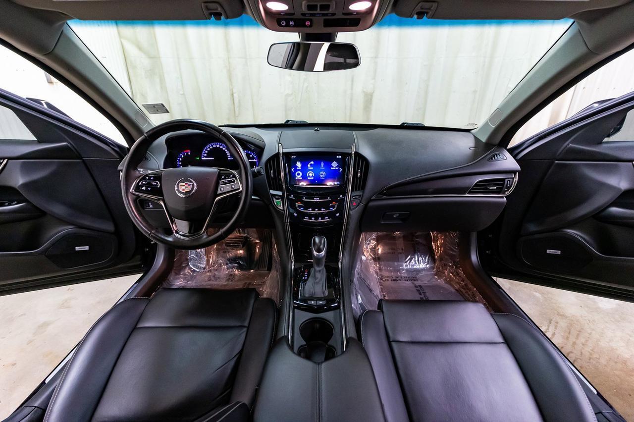 2014 Cadillac ATS AWD Turbo Leather Roof BCam Red Deer AB