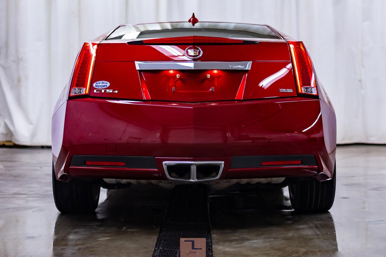 2014 Cadillac CTS-4 AWD Premium Coupe Leather Roof Nav Red Deer AB