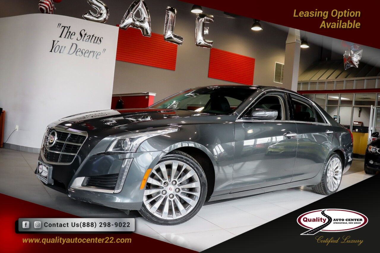 2014 Cadillac CTS Sedan Luxury AWD 18 Polished Wheel, MRC Pkg, Sunroofe Springfield NJ 2014 Cadillac CTS Sedan Luxury AWD 18 Polished Wheel, MRC Pkg, Sunroofe Springfield NJ