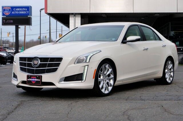 2014 Cadillac CTS Sedan Premium / Power Sunroof / Heated & Cooled Seats! High Point NC