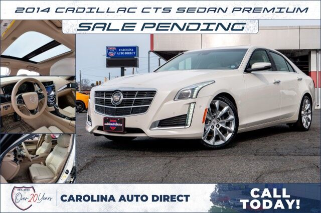 2014 Cadillac CTS Sedan Premium / Power Sunroof / Heated & Cooled Seats!