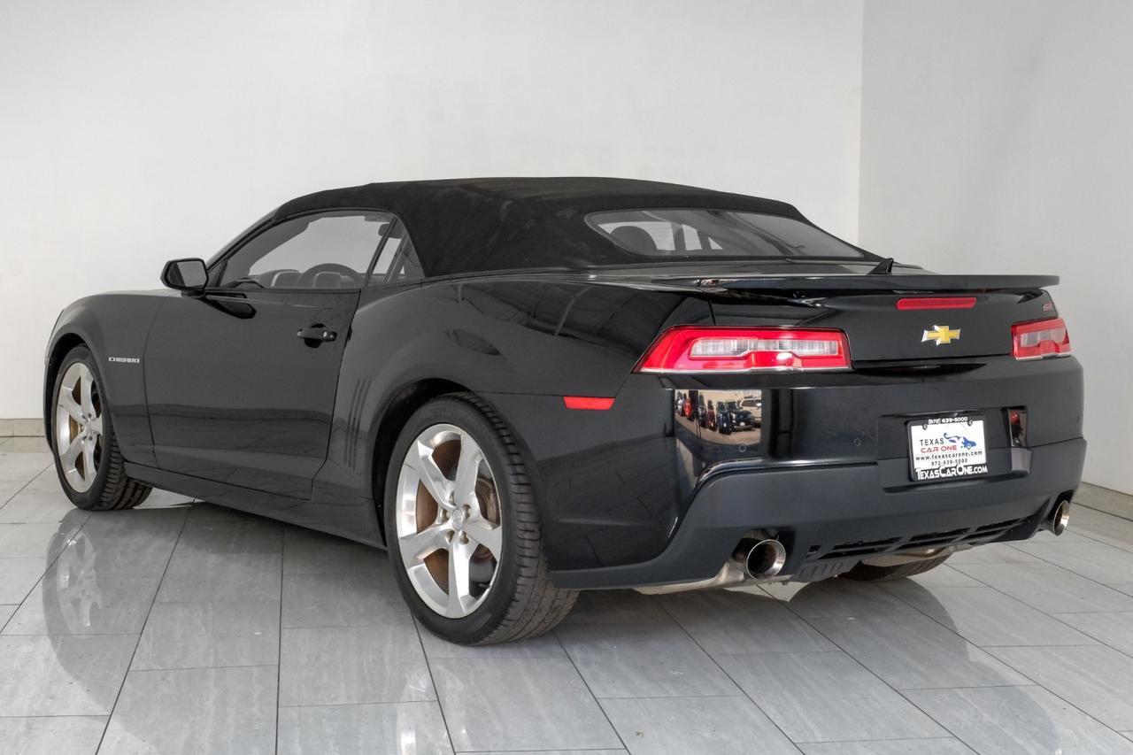 2014 Chevrolet Camaro Convertible 2SS AUTOMATIC HEADUP DISPLAY LEATHER HEATED SEATS REAR CAMERA PADDLE SHIFTERS Carrollton TX