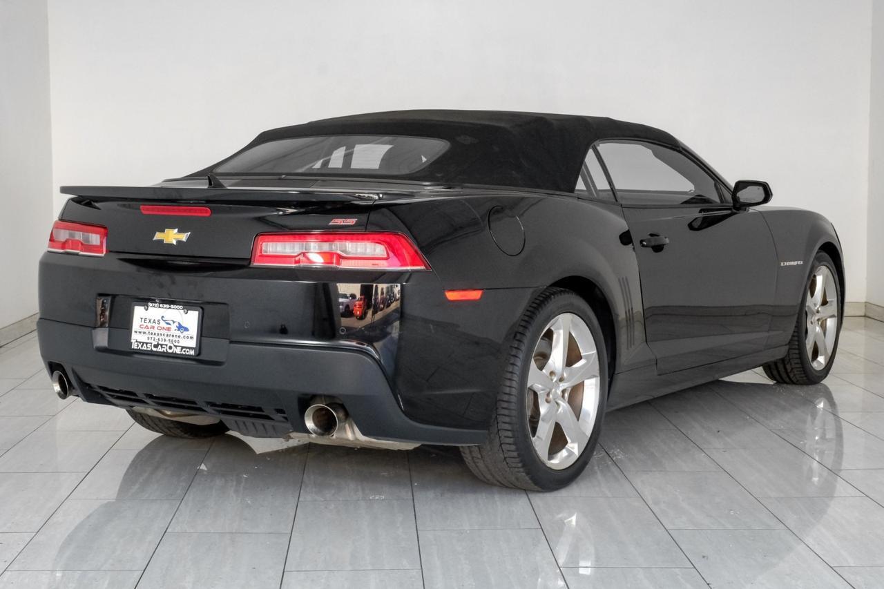 2014 Chevrolet Camaro Convertible 2SS AUTOMATIC HEADUP DISPLAY LEATHER HEATED SEATS REAR CAMERA PADDLE SHIFTERS Carrollton TX