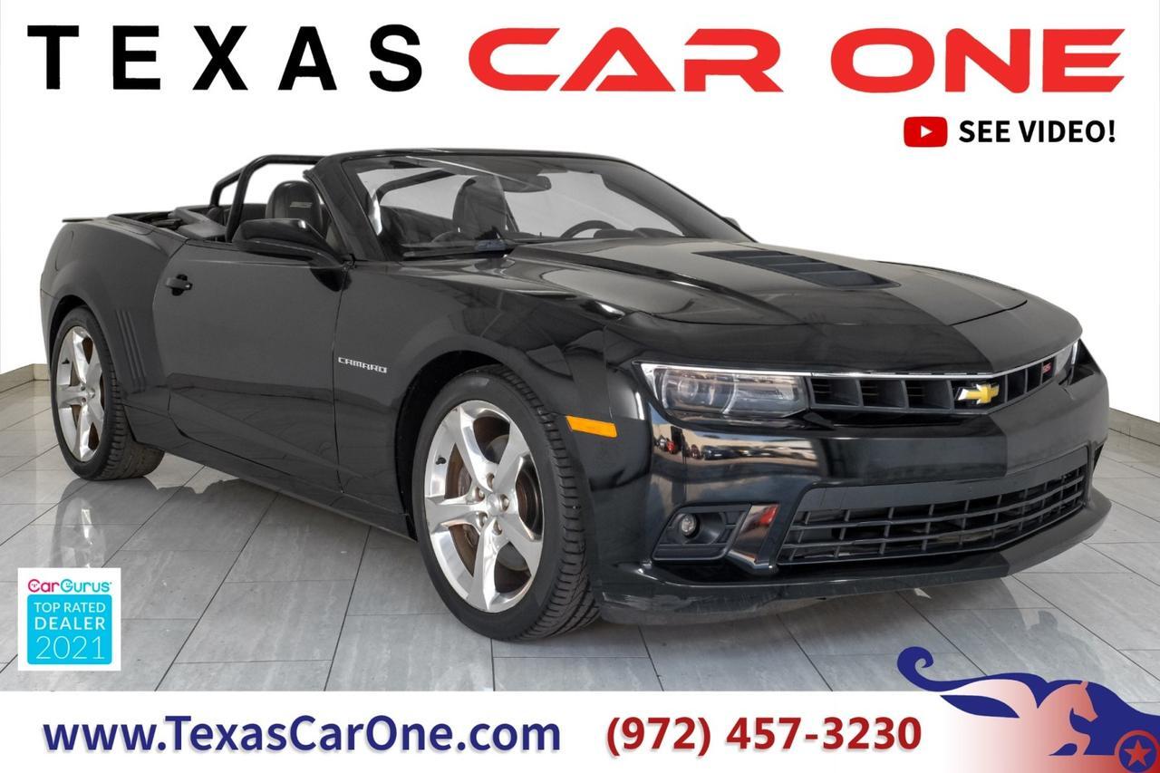 2014 Chevrolet Camaro Convertible 2SS AUTOMATIC HEADUP DISPLAY LEATHER HEATED SEATS REAR CAMERA PADDLE SHIFTERS