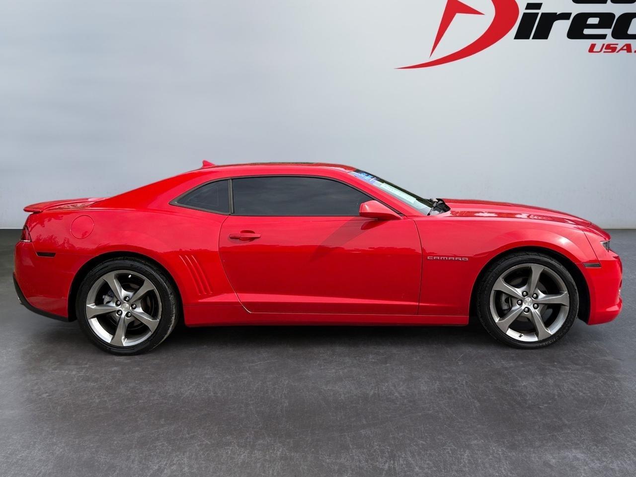 2014 Chevrolet Camaro LT, PADDLE SHIFTERS, REAR SPOILER, PANDORA APP, BLUETOOTH, TINTED WINDOWS, SUNROOF, PUSH BUTTON START, POWER TRUNK, ONLY 38K MILES, CLEAN CARFAX, FIRE UP THE ROAD!