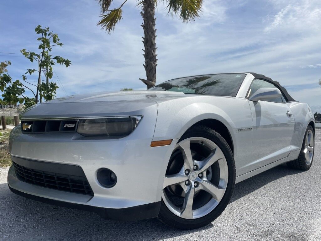 2014 Chevrolet Camaro LT~LOW MILES~BLIND SPOT WARNING~BLIND SPOT WARNING~CURTAIN AIRBAGS~LEATHER SEATS~PREMIUM SOUND SYSTEM~LIMITED SLIP DIFFERENTIAL Sarasota FL