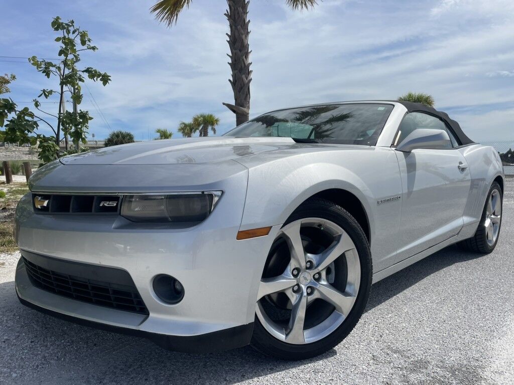 2014 Chevrolet Camaro LT~LOW MILES~BLIND SPOT WARNING~BLIND SPOT WARNING~CURTAIN AIRBAGS~LEATHER SEATS~PREMIUM SOUND SYSTEM~LIMITED SLIP DIFFERENTIAL Sarasota FL