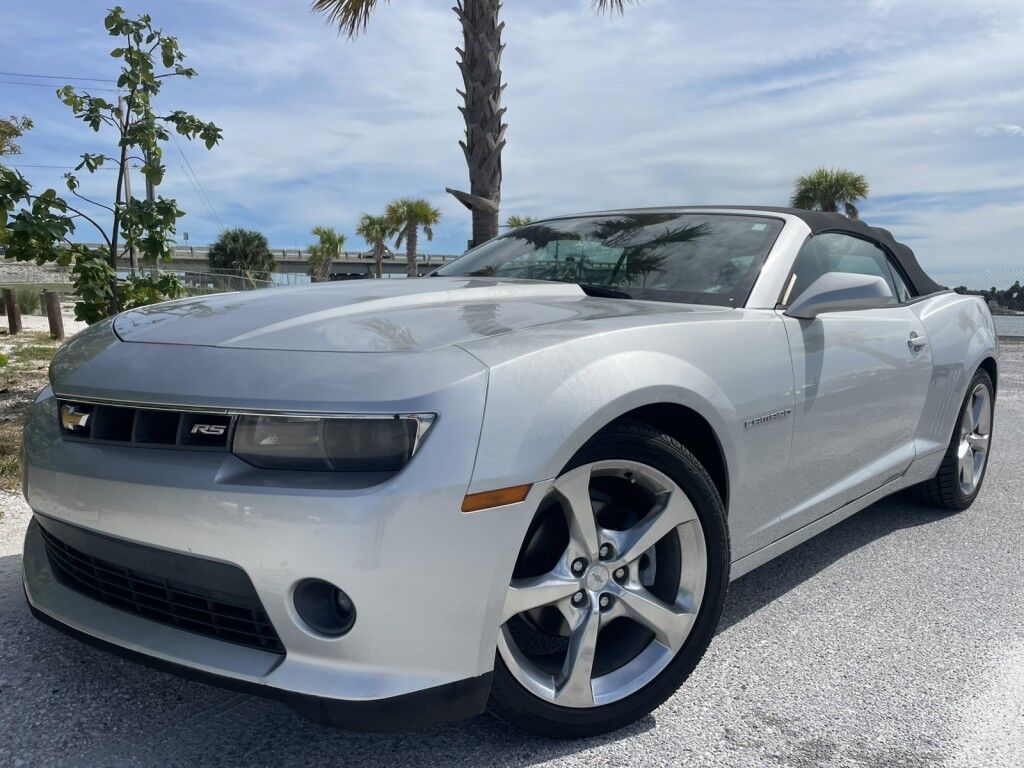 2014 Chevrolet Camaro LT~LOW MILES~BLIND SPOT WARNING~BLIND SPOT WARNING~CURTAIN AIRBAGS~LEATHER SEATS~PREMIUM SOUND SYSTEM~LIMITED SLIP DIFFERENTIAL Sarasota FL