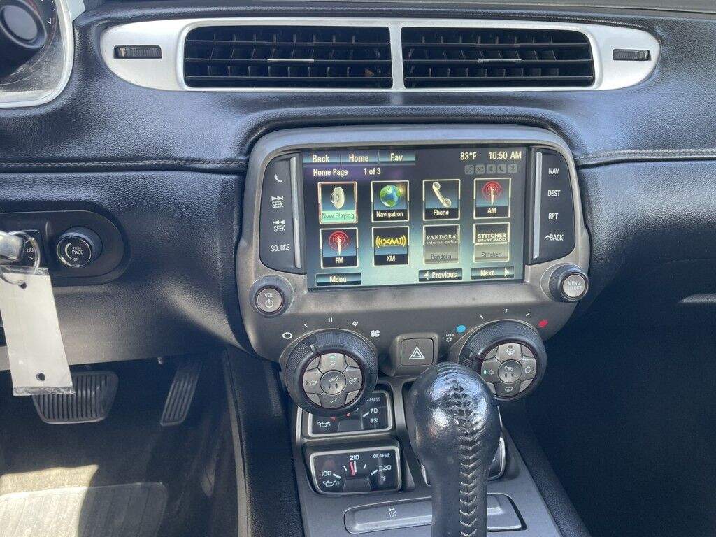 2014 Chevrolet Camaro LT~LOW MILES~BLIND SPOT WARNING~BLIND SPOT WARNING~CURTAIN AIRBAGS~LEATHER SEATS~PREMIUM SOUND SYSTEM~LIMITED SLIP DIFFERENTIAL Sarasota FL