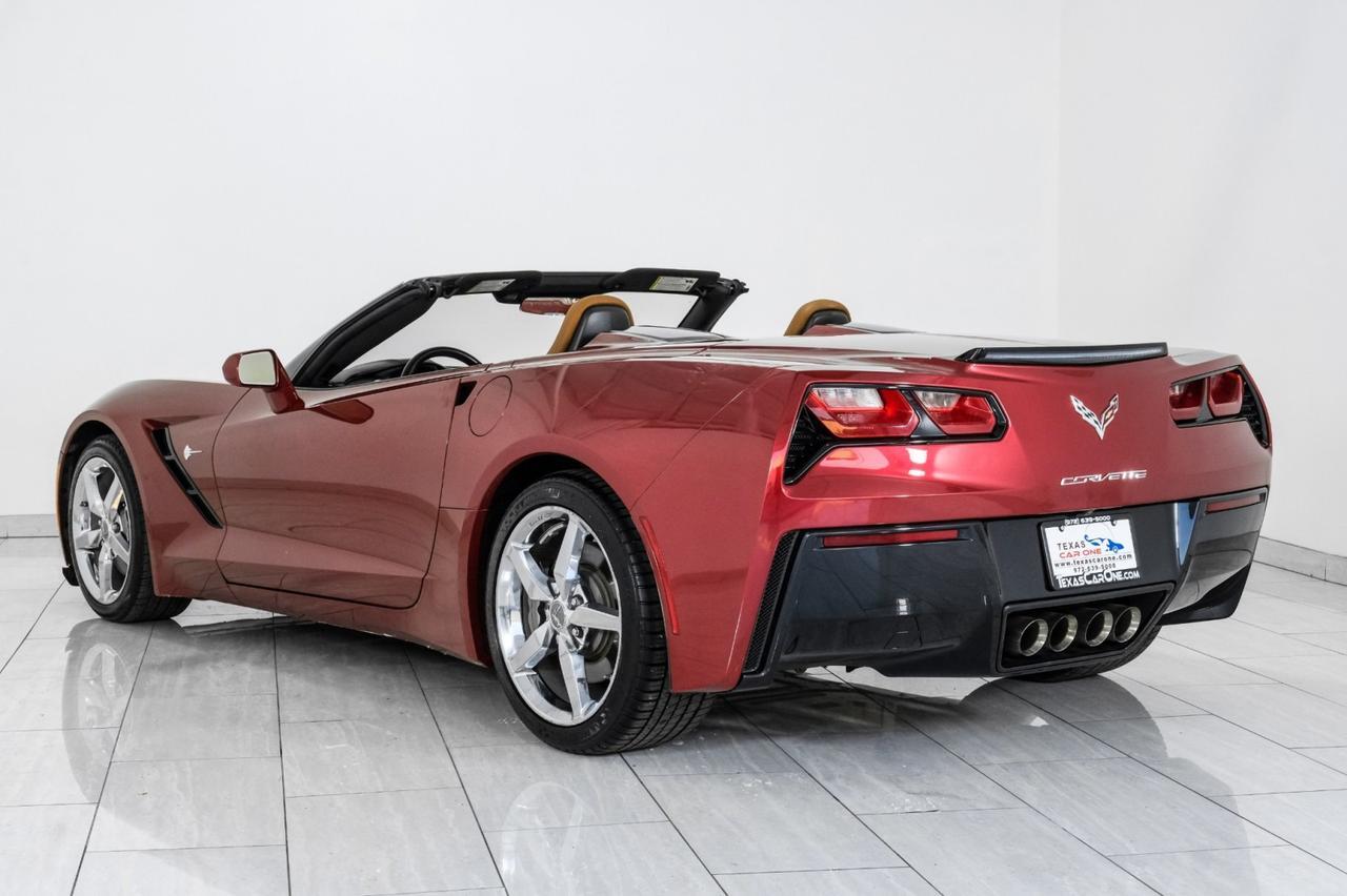 2014 Chevrolet Corvette Convertible STINGRAY 2LT AUTOMATIC HEADUP DISPLAY NAVIGATION LEATHER SEATS REAR CAMERA KEYLESS START Carrollton TX