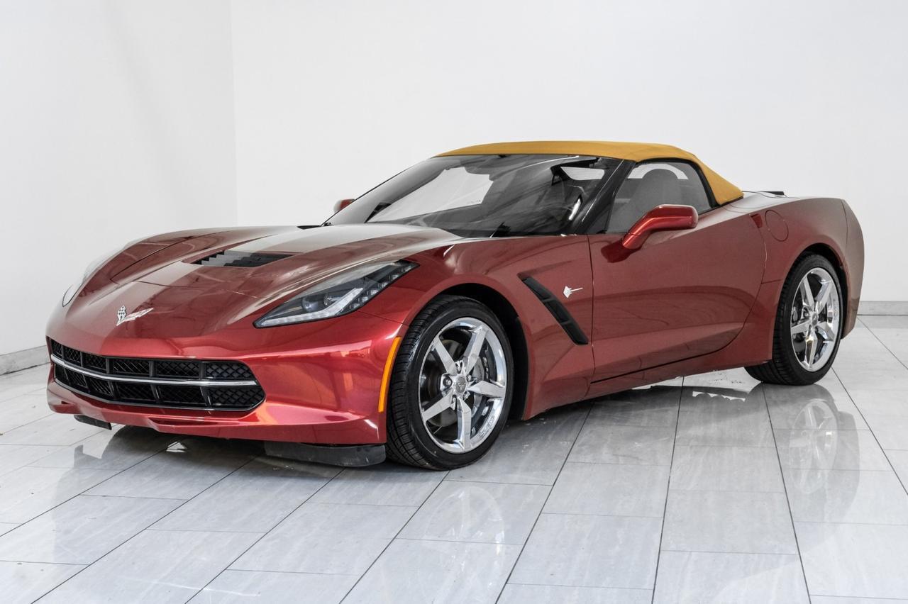 2014 Chevrolet Corvette Convertible STINGRAY 2LT AUTOMATIC HEADUP DISPLAY NAVIGATION LEATHER SEATS REAR CAMERA KEYLESS START Carrollton TX