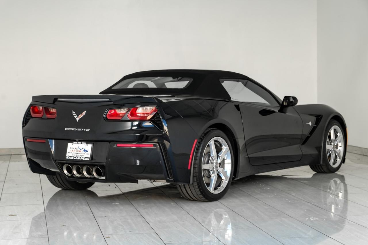 2014 Chevrolet Corvette Convertible STINGRAY 2LT AUTOMATIC NAVIGATION LEATHER SEATS REAR CAMERA KEYL Carrollton TX