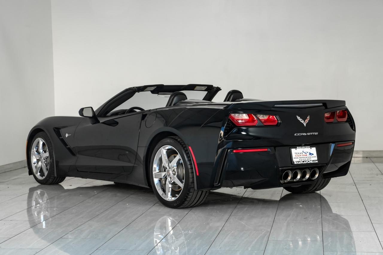 2014 Chevrolet Corvette Convertible STINGRAY 2LT AUTOMATIC NAVIGATION LEATHER SEATS REAR CAMERA KEYL Carrollton TX