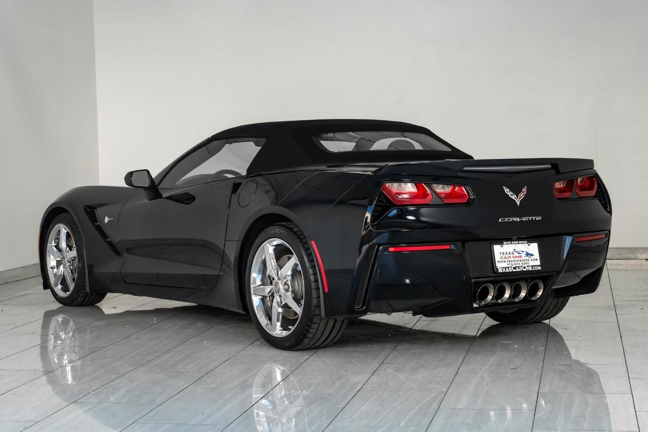 2014 Chevrolet Corvette Convertible STINGRAY 2LT AUTOMATIC NAVIGATION LEATHER SEATS REAR CAMERA KEYL Carrollton TX