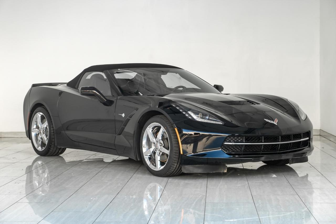 2014 Chevrolet Corvette Convertible STINGRAY 2LT AUTOMATIC NAVIGATION LEATHER SEATS REAR CAMERA KEYL