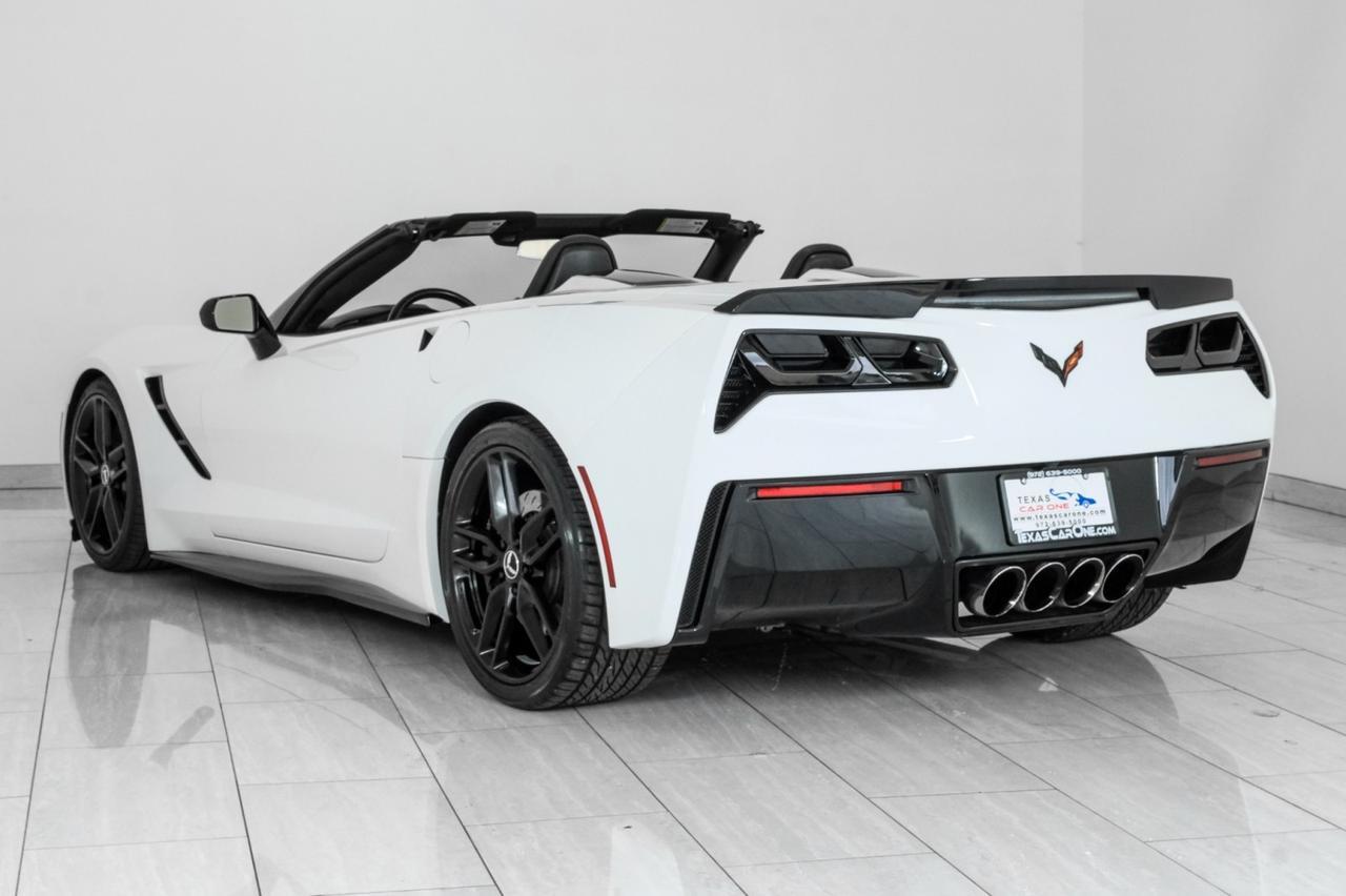 2014 Chevrolet Corvette Convertible STINGRAY Z51 AUTOMATIC HEADUP DISPLAY NAVIGATION LEATHER SEATS REAR CAMERA KEYLESS START Carrollton TX