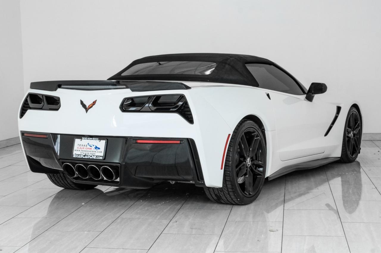 2014 Chevrolet Corvette Convertible STINGRAY Z51 AUTOMATIC HEADUP DISPLAY NAVIGATION LEATHER SEATS REAR CAMERA KEYLESS START Carrollton TX
