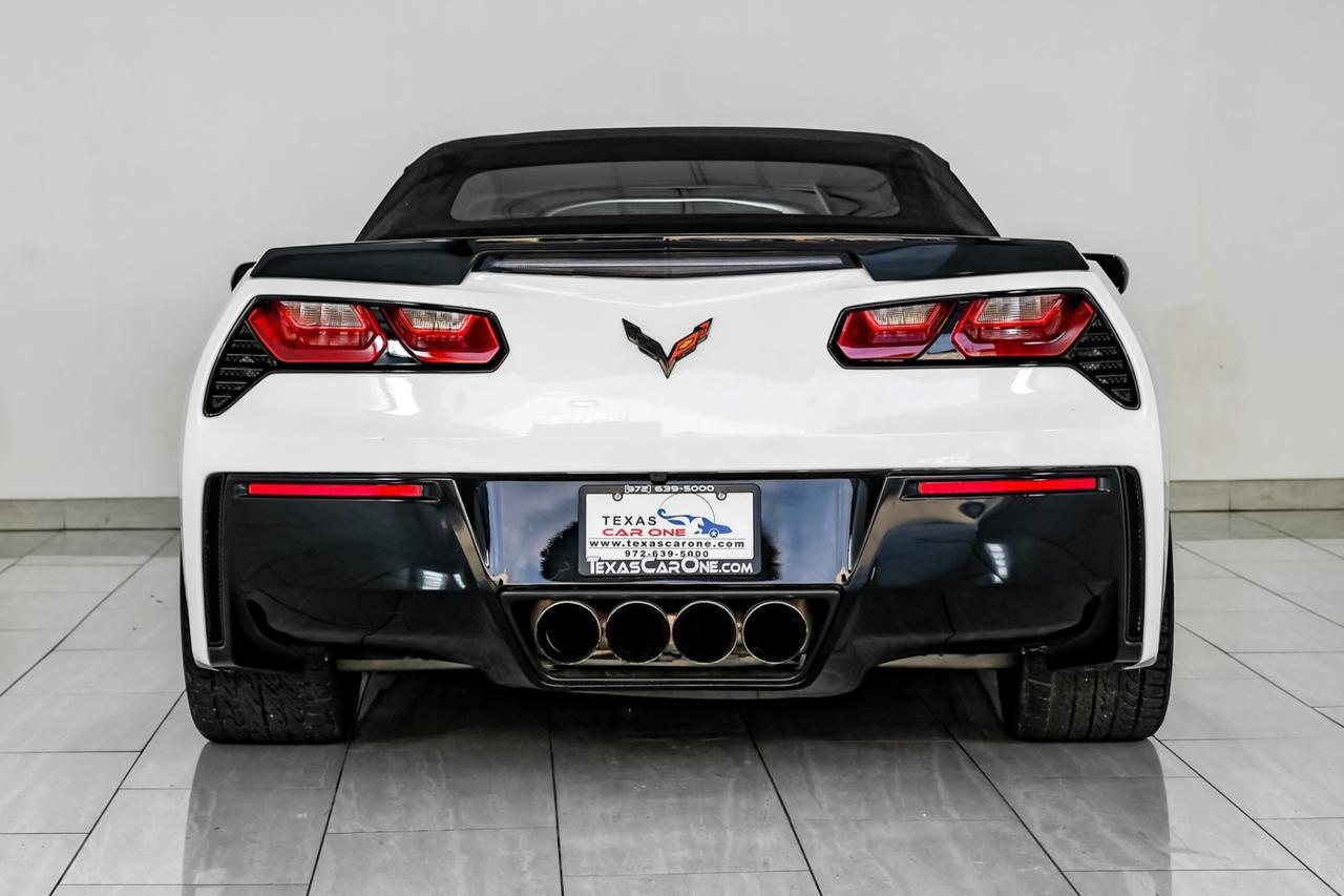 2014 Chevrolet Corvette Convertible STINGRAY Z51 AUTOMATIC HEADUP DISPLAY NAVIGATION LEATHER SEATS REAR CAMERA KEYLESS START Carrollton TX