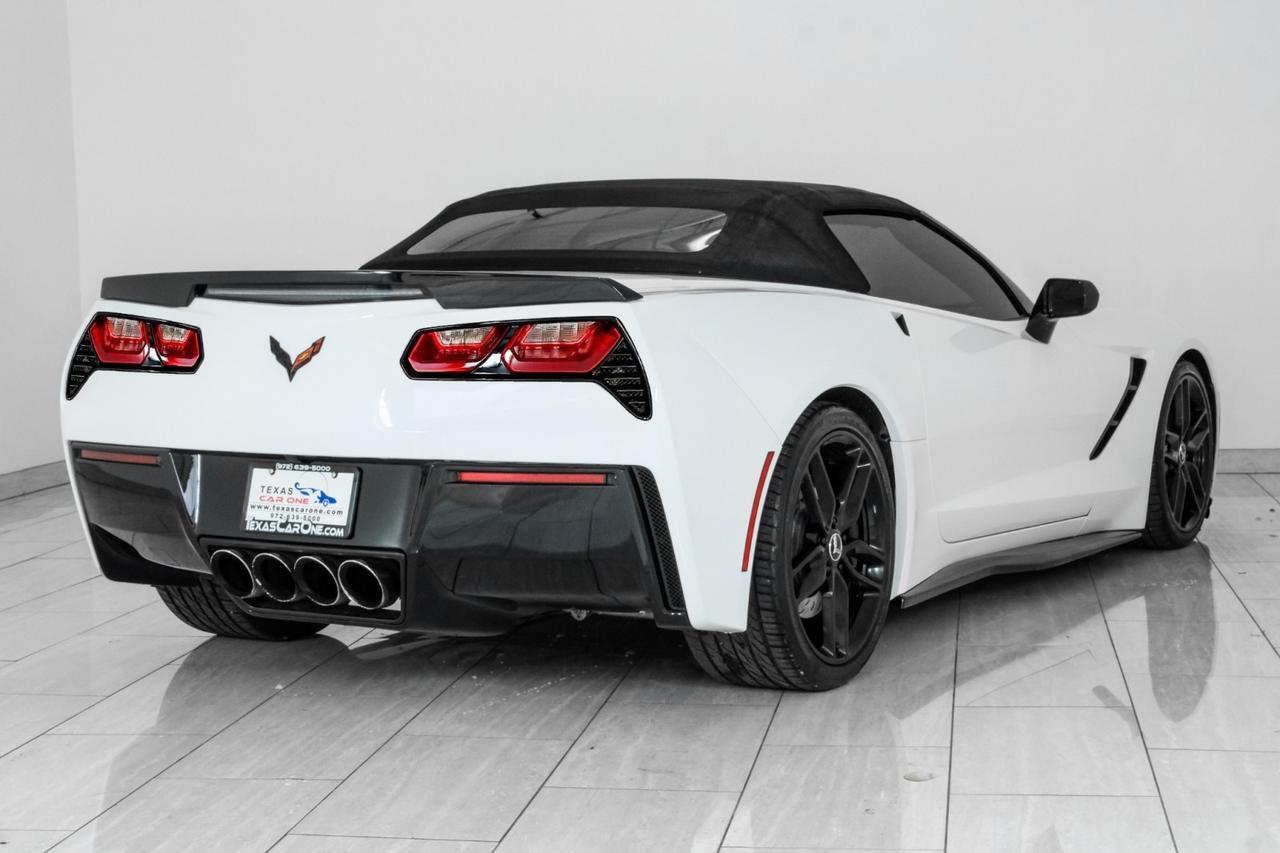 2014 Chevrolet Corvette Convertible STINGRAY Z51 AUTOMATIC HEADUP DISPLAY NAVIGATION LEATHER SEATS REAR CAMERA KEYLESS START Carrollton TX