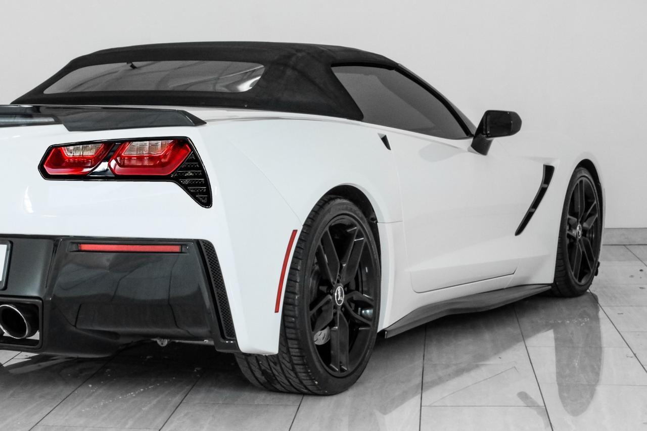 2014 Chevrolet Corvette Convertible STINGRAY Z51 AUTOMATIC HEADUP DISPLAY NAVIGATION LEATHER SEATS REAR CAMERA KEYLESS START Carrollton TX