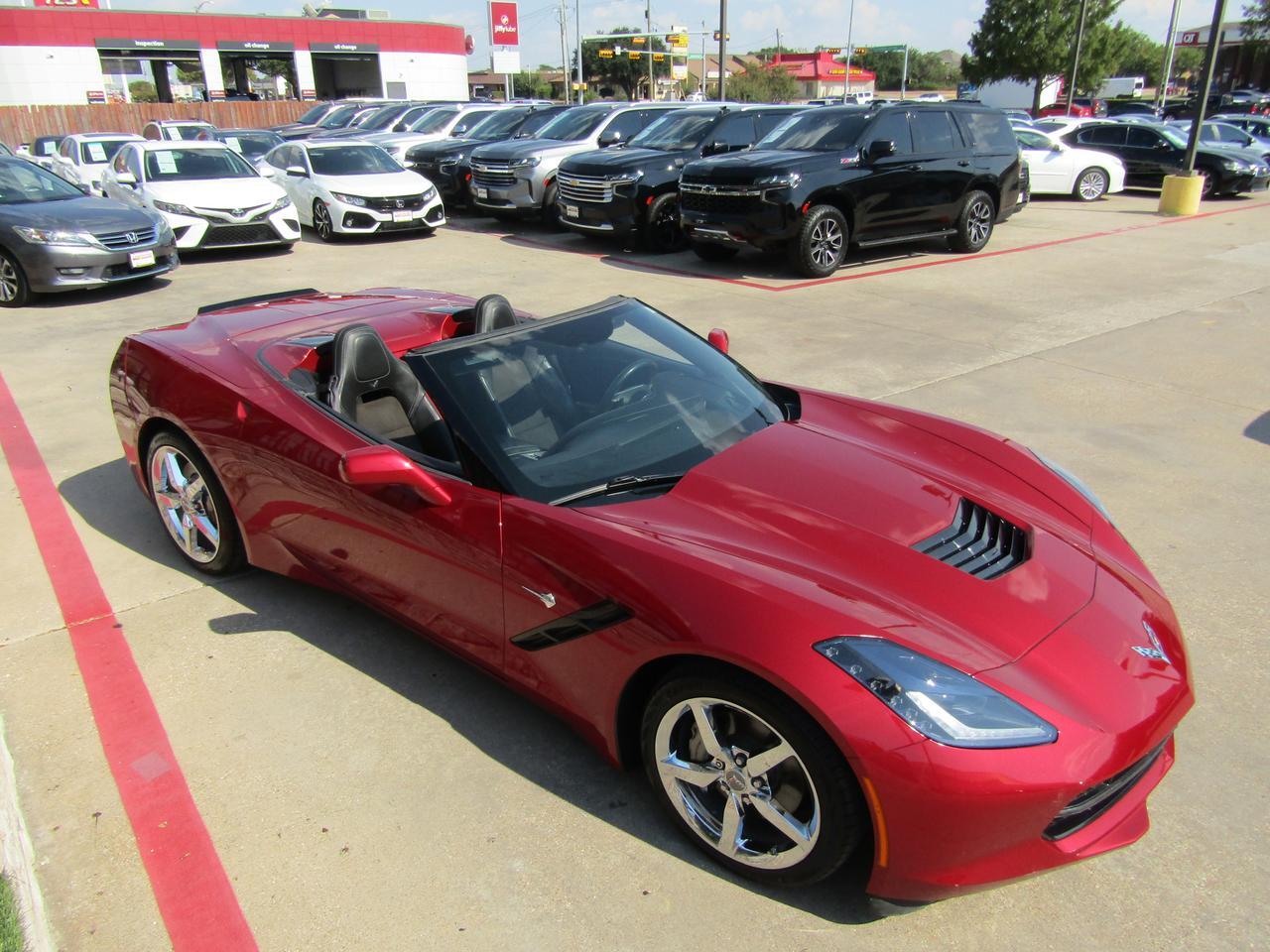 2014 Chevrolet Corvette Stingray 2dr Conv w/2LT Grand Prairie TX