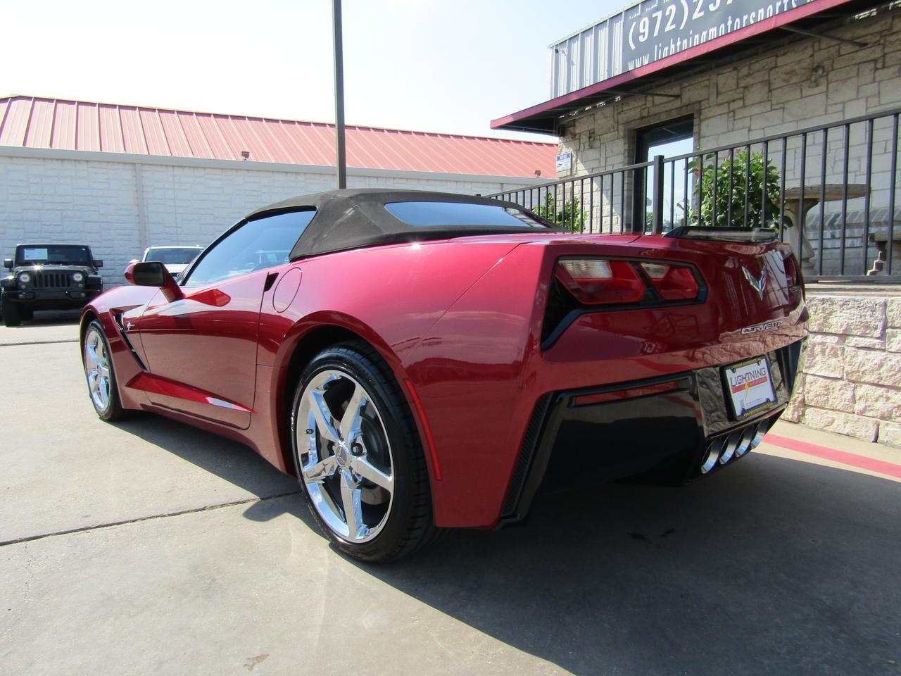 2014 Chevrolet Corvette Stingray 2dr Conv w/2LT Grand Prairie TX
