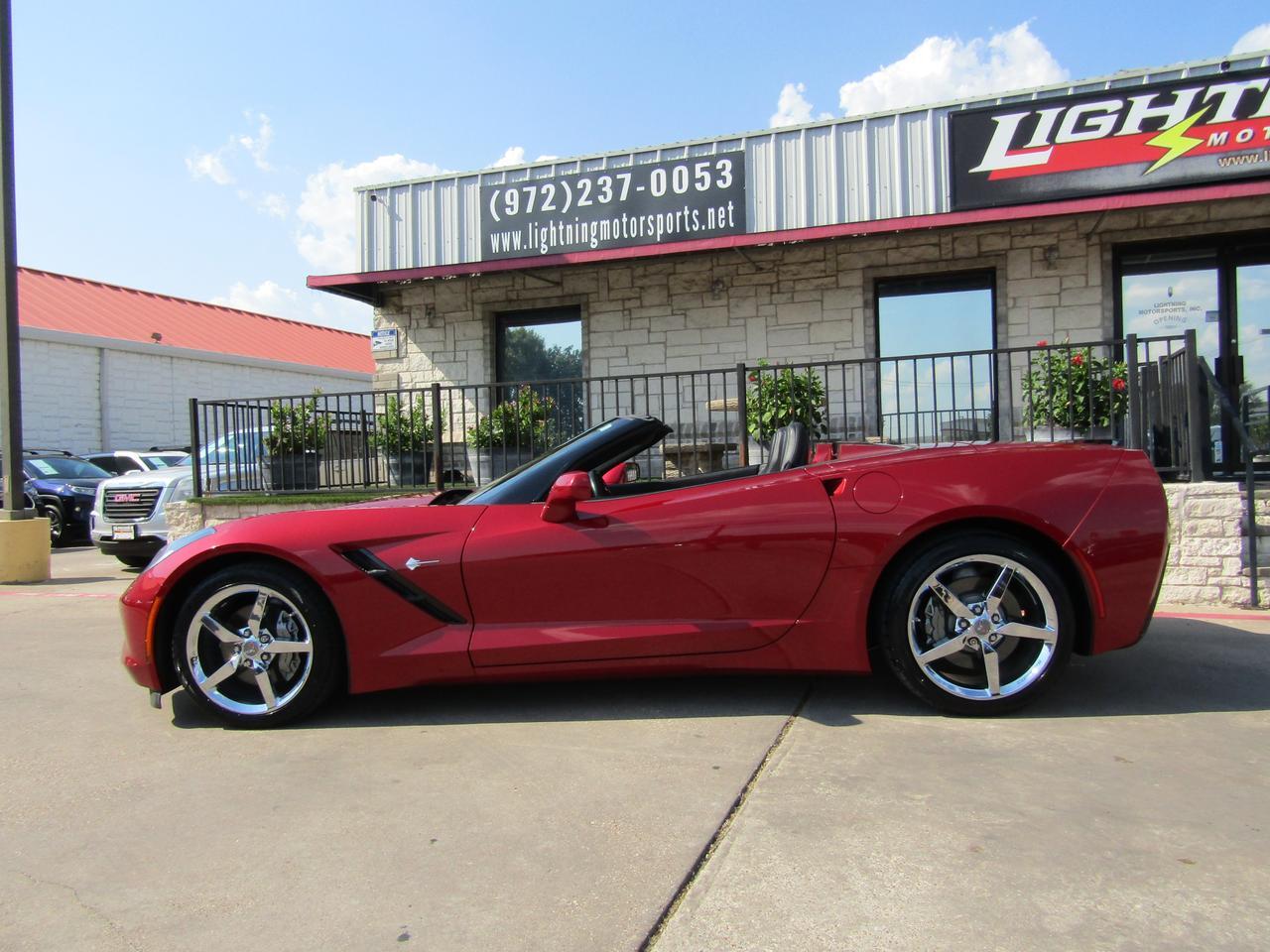 2014 Chevrolet Corvette Stingray 2dr Conv w/2LT Grand Prairie TX