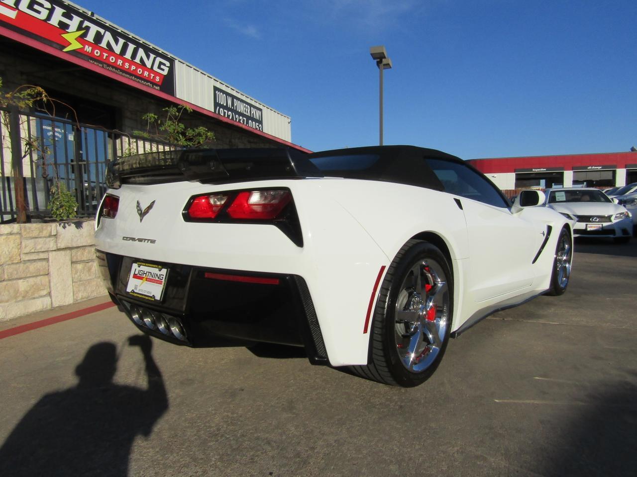 2014 Chevrolet Corvette Stingray 2dr Conv w/3LT Grand Prairie TX