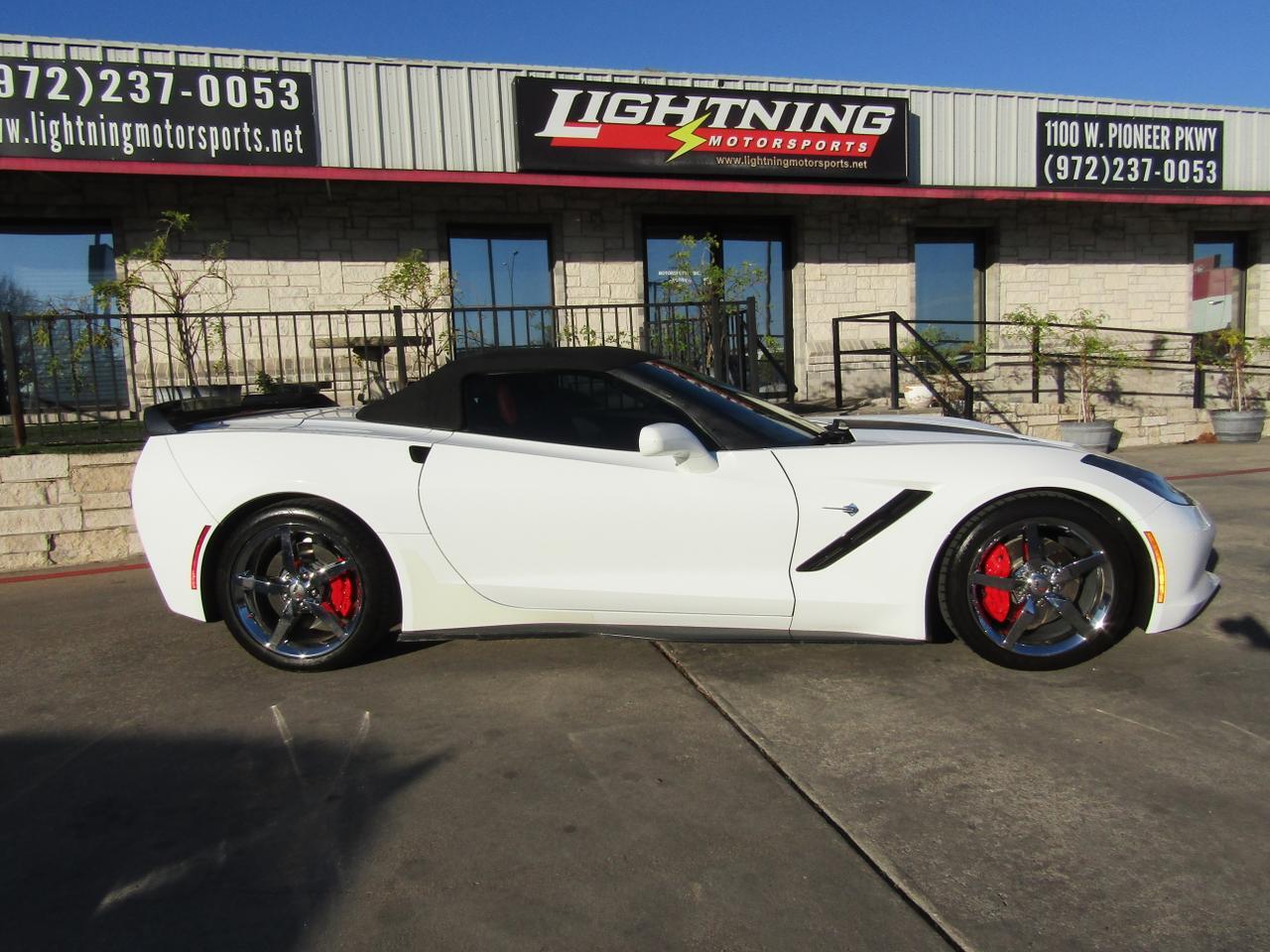 2014 Chevrolet Corvette Stingray 2dr Conv w/3LT Grand Prairie TX