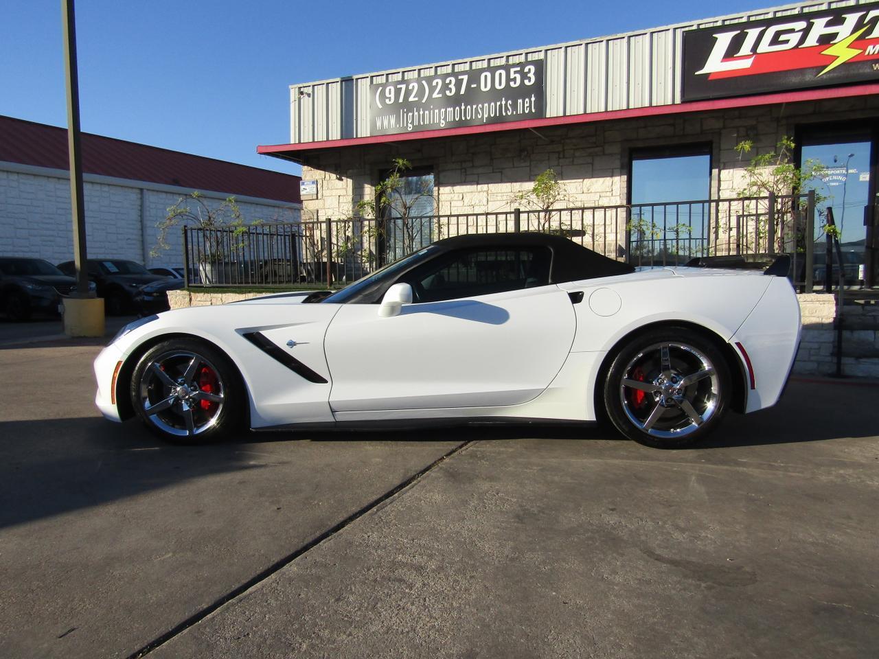2014 Chevrolet Corvette Stingray 2dr Conv w/3LT Grand Prairie TX