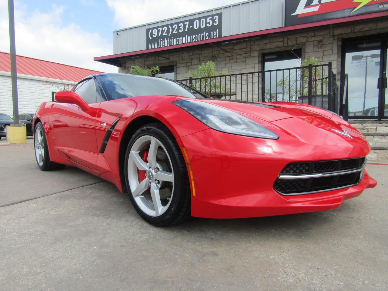 2014 Chevrolet Corvette Stingray 2dr Cpe w/3LT Grand Prairie TX