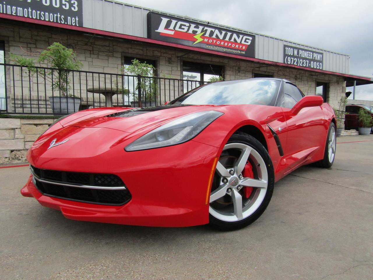 2014 Chevrolet Corvette Stingray 2dr Cpe w/3LT