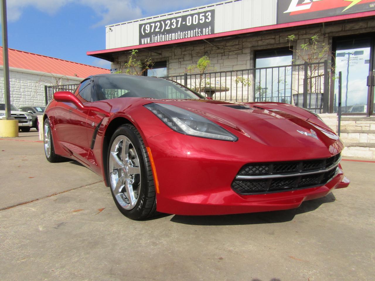 2014 Chevrolet Corvette Stingray 2dr Cpe w/3LT Grand Prairie TX