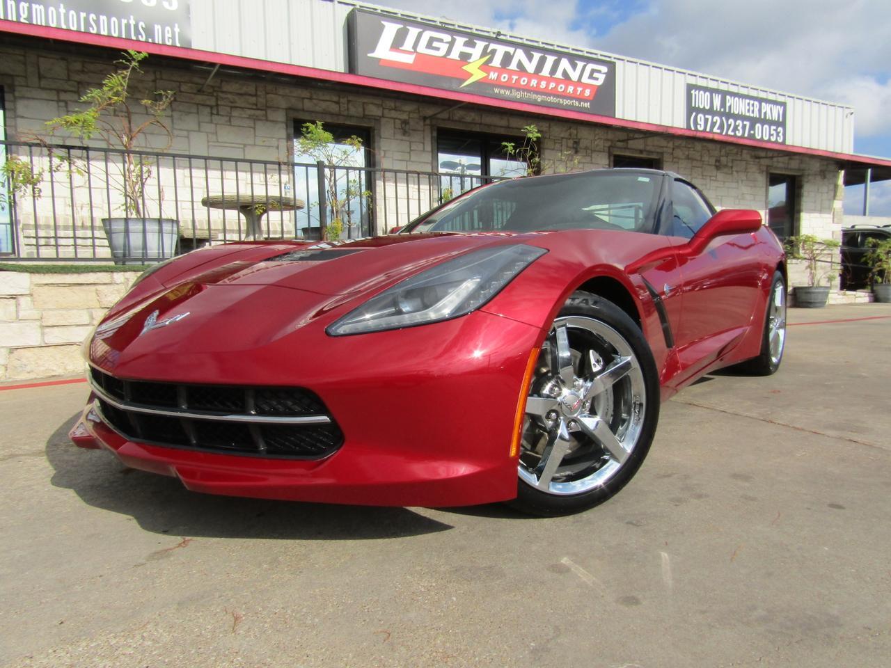 2014 Chevrolet Corvette Stingray 2dr Cpe w/3LT