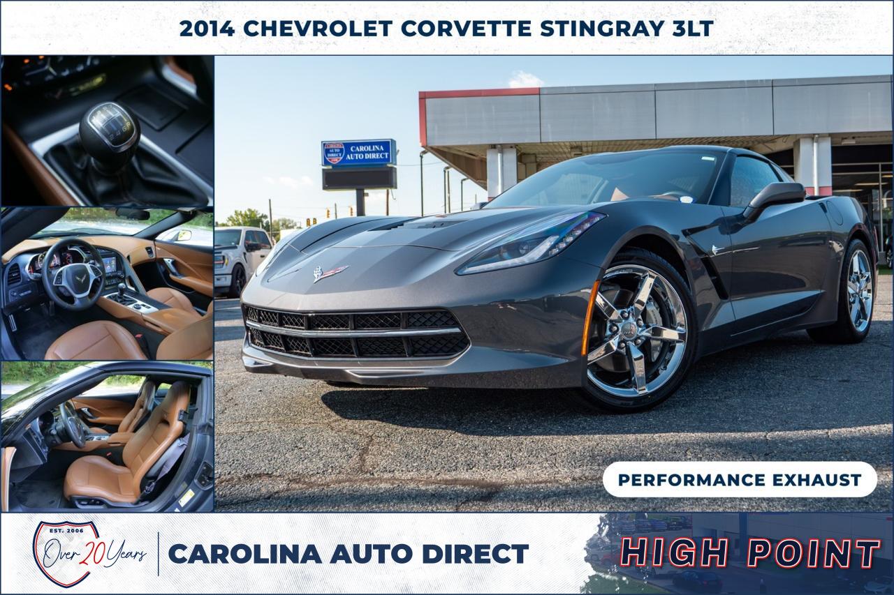 2014 Chevrolet Corvette Stingray 3LT / Performance Exhaust / 6.2L V8!